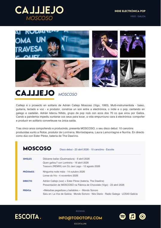 One sheet de Calllejo en PDF